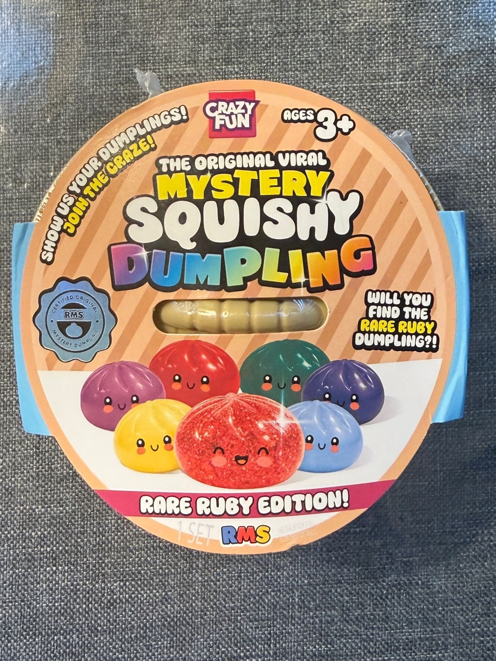 NIB CONFIRMED RARE- RMS Crazy Fun Ruby Rare Dumpling Series!! - Picture 2 of 6
